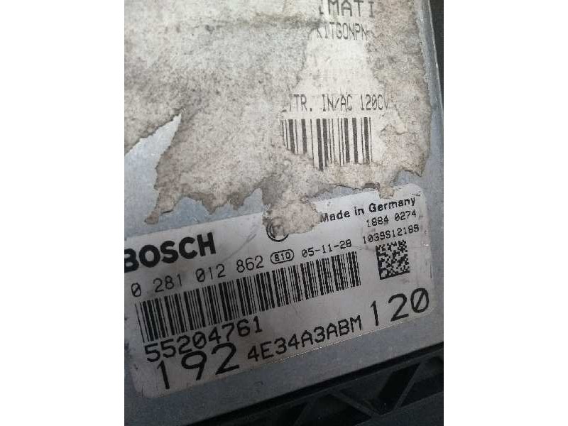Recambio de centralita motor uce para fiat stilo (192) 1.9 8v jtd cat (939a1000 / 192a8000) referencia OEM IAM 0281012862 552047 Recambio de centralita motor uce para fiat stilo (192) 1.9 8v jtd cat (939a1000 / 192a8000) referencia OEM IAM 0281012862 552047