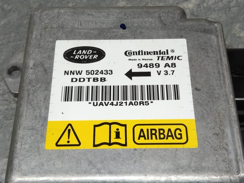 Recambio de centralita airbag para land rover discovery v6 td s referencia OEM IAM NNW502433  