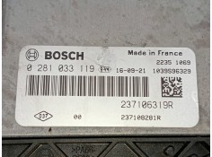 Recambio de centralita motor uce para renault clio iv limited referencia OEM IAM 0281033119 237106319R 237108281R 2