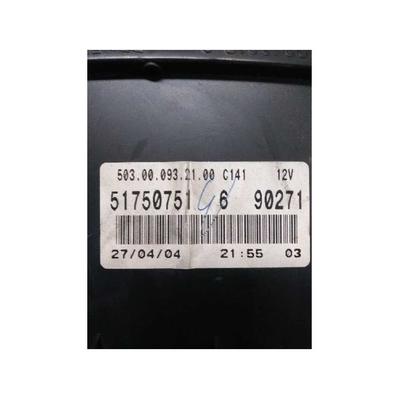 Recambio de cuadro instrumentos para fiat doblo (119) 1.3 16v jtd active multijet referencia OEM IAM 51750751 6 90271 5030009321