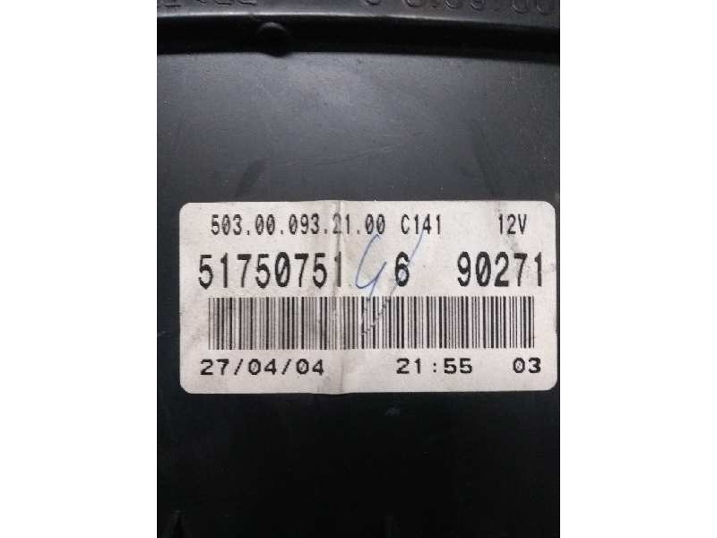 Recambio de cuadro instrumentos para fiat doblo (119) 1.3 16v jtd active multijet referencia OEM IAM 51750751 6 90271 5030009321