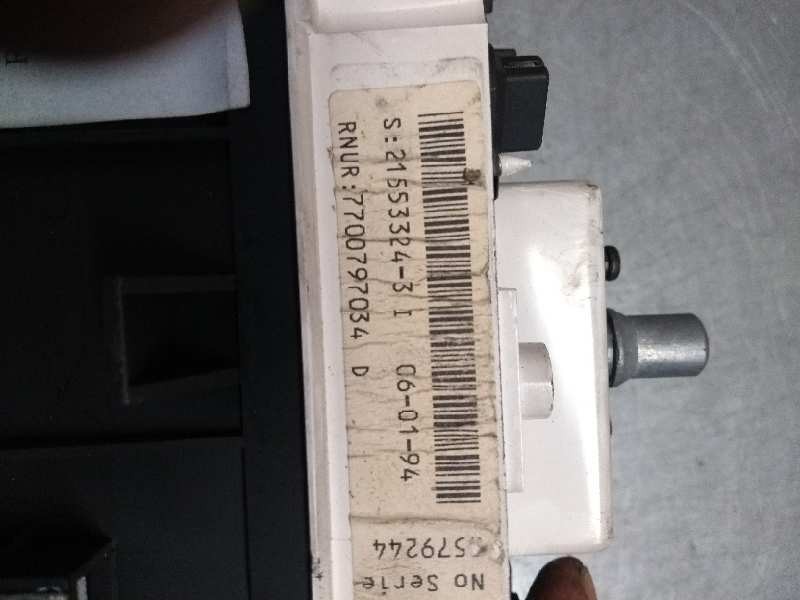 Recambio de cuadro instrumentos para renault 21 berlina (b/l48) 2.1 diesel referencia OEM IAM 7700797034  