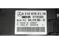 Recambio de modulo electronico para mercedes clase e (w212) lim. e 220 bluetec (212.001) referencia OEM IAM A2128702110 5HL01038 2