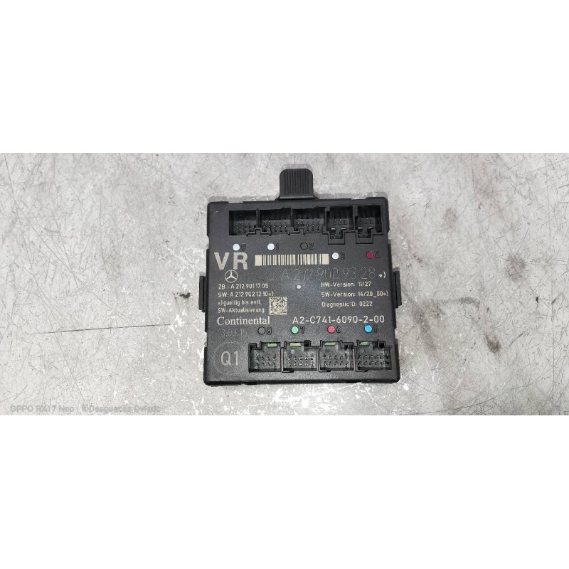 Recambio de modulo electronico para mercedes clase e (w212) lim. e 220 bluetec (212.001) referencia OEM IAM A2129009328 A2C74160