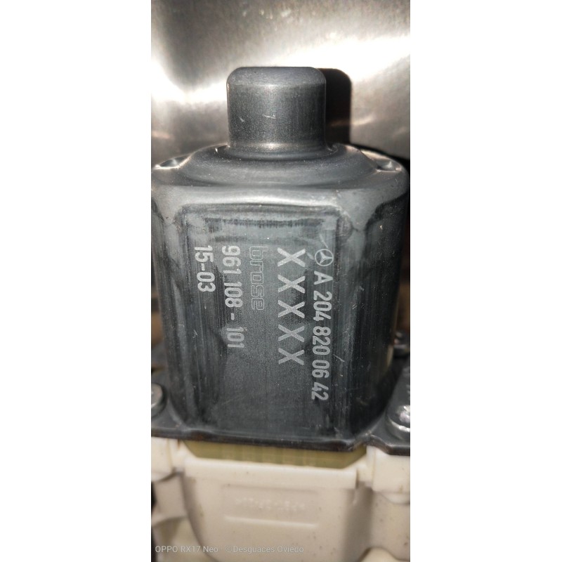 Recambio de elevalunas trasero derecho para mercedes clase e (w212) lim. e 220 bluetec (212.001) referencia OEM IAM A2048200642 