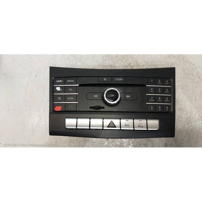 Recambio de sistema navegacion gps para mercedes clase e (w212) lim. e 220 bluetec (212.001) referencia OEM IAM A2129003607 A218