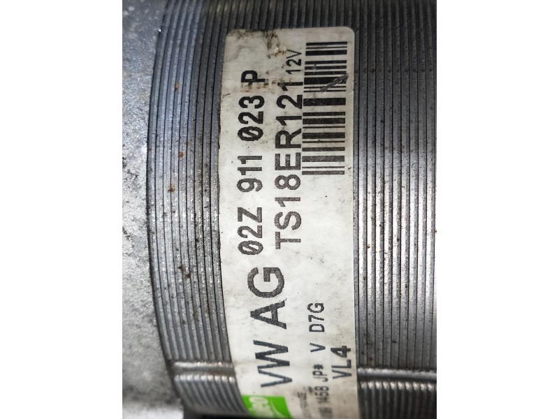 Recambio de motor arranque para volkswagen golf vi (5k1) advance referencia OEM IAM 02Z911023P TS18ER121 