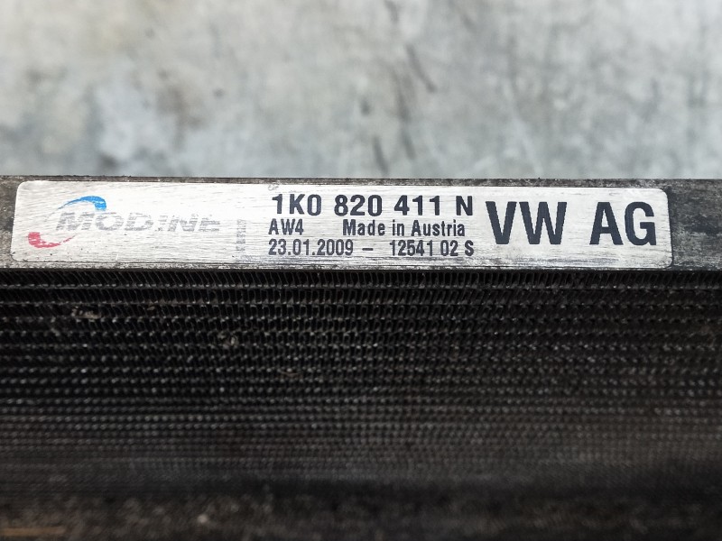 Recambio de condensador / radiador aire acondicionado para volkswagen golf vi (5k1) advance referencia OEM IAM 1K0820411N  