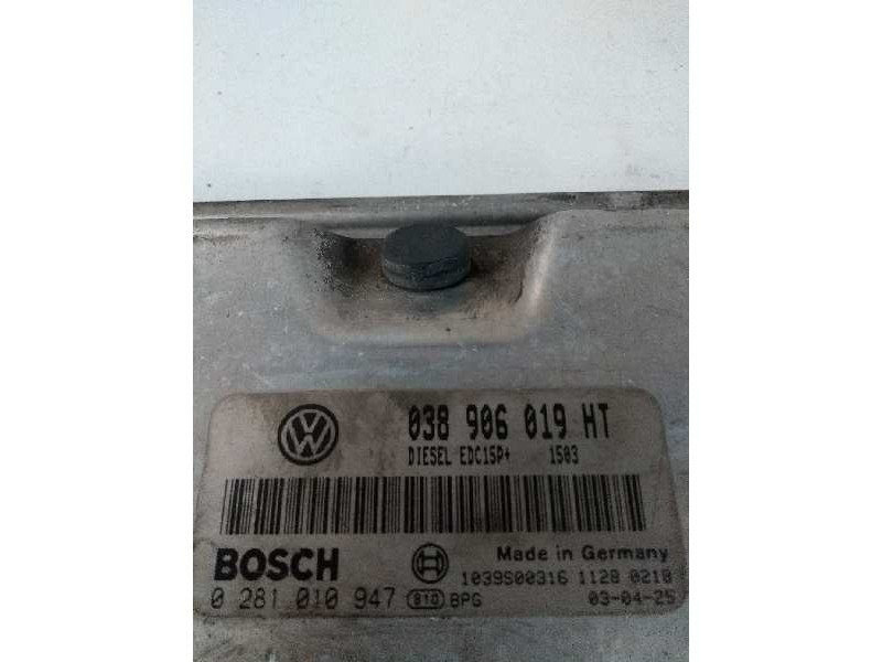 Recambio de centralita motor uce para seat ibiza (6l1) 1.9 tdi referencia OEM IAM 0281010947 038906019HT EDC15P