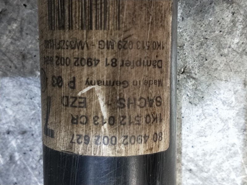 Recambio de amortiguador trasero para volkswagen golf vi (5k1) advance referencia OEM IAM 1K0512013CR  