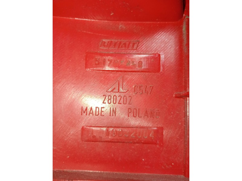 Recambio de piloto trasero derecho para fiat panda (169) 1.2 8v emotion referencia OEM IAM 51705458  