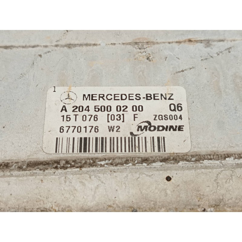 Recambio de intercooler para mercedes clase e (w212) lim. e 220 bluetec (212.001) referencia OEM IAM A2045000200  