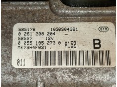 Recambio de centralita motor uce para fiat stilo (192) 1.4 16v active (05.2004) referencia OEM IAM 585176 0261208204 1039S04981 2