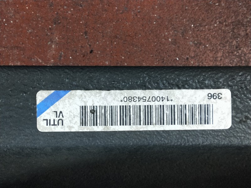 Recambio de puente trasero para peugeot expert kasten komfort confort acristalato referencia OEM IAM   ABS