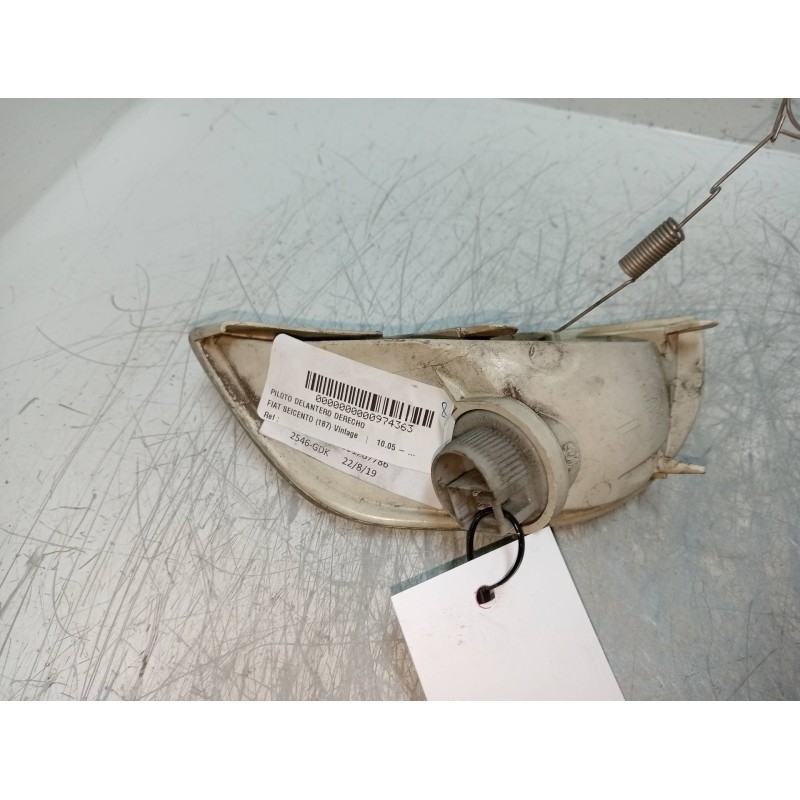 Recambio de piloto delantero derecho para fiat seicento (187) vintage referencia OEM IAM   