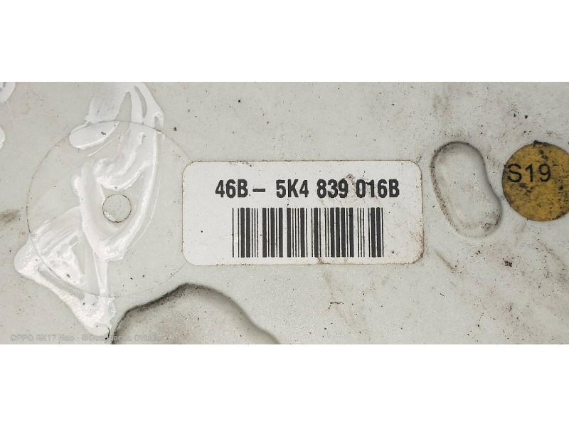 Recambio de motor cierre centralizado trasero derecho para volkswagen golf vi (5k1) advance referencia OEM IAM 5K4839016B  