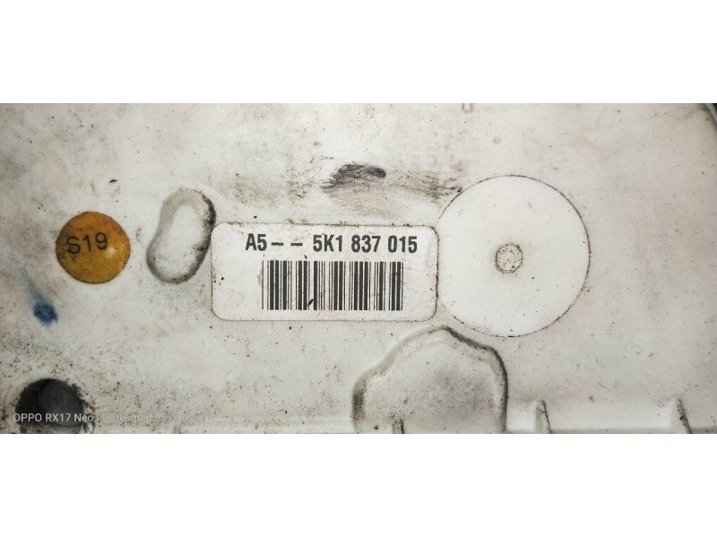 Recambio de motor cierre centralizado delantero izquierdo para volkswagen golf vi (5k1) advance referencia OEM IAM 5K1837015  