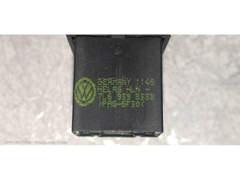 Recambio de mando elevalunas delantero derecho para volkswagen golf vi (5k1) advance referencia OEM IAM 7L6959855B  