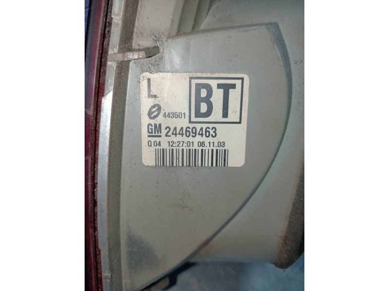 Recambio de piloto trasero izquierdo interior para opel vectra c caravan elegance referencia OEM IAM 24469463  