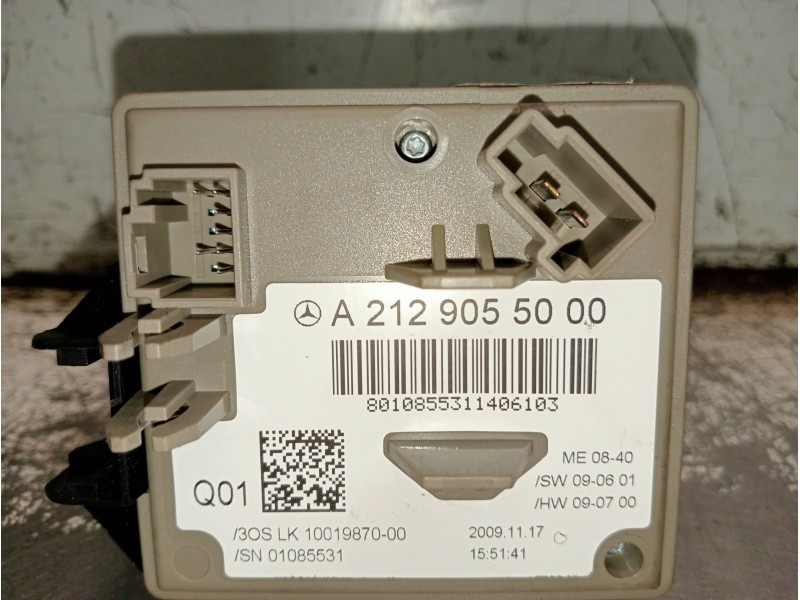Recambio de conmutador de arranque para mercedes clase e (w212) lim. 220 cdi blueefficiency (212.002) referencia OEM IAM A212905