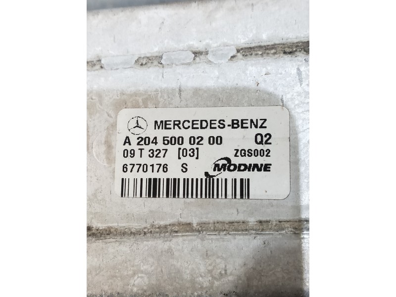 Recambio de intercooler para mercedes clase e (w212) lim. 220 cdi blueefficiency (212.002) referencia OEM IAM A2045000200  