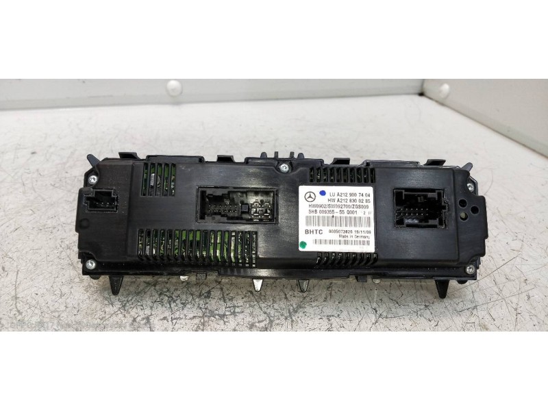Recambio de mando calefaccion / aire acondicionado para mercedes clase e (w212) lim. 220 cdi blueefficiency (212.002) referencia