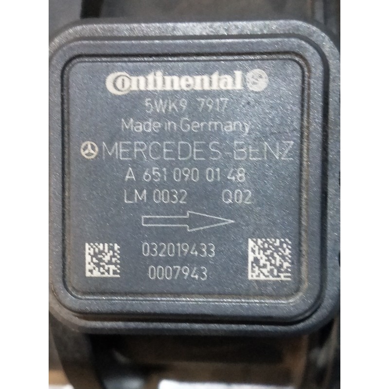 Recambio de caudalimetro para mercedes clase e (w212) lim. 220 cdi blueefficiency (212.002) referencia OEM IAM 5WK97917 A6510900