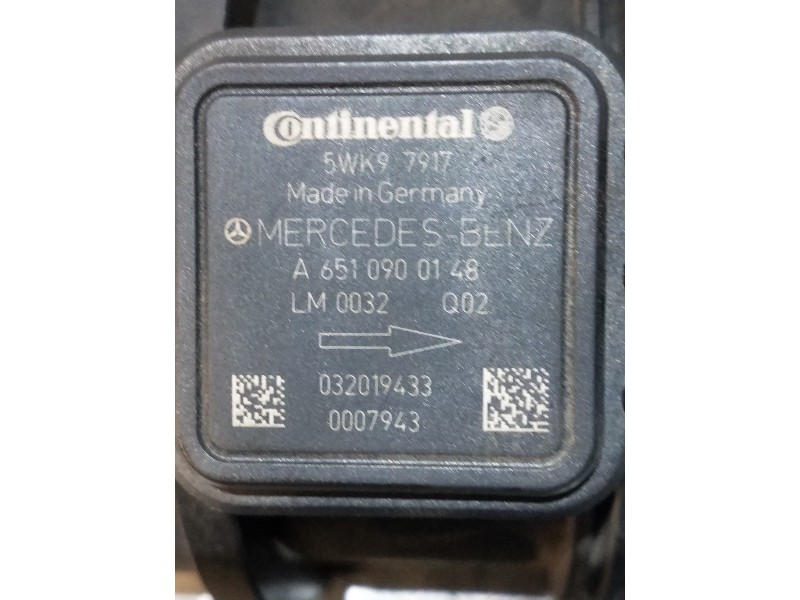 Recambio de caudalimetro para mercedes clase e (w212) lim. 220 cdi blueefficiency (212.002) referencia OEM IAM 5WK97917 A6510900