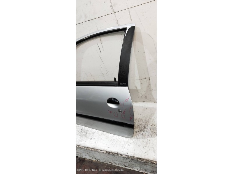 Recambio de puerta delantera izquierda para peugeot 206 berlina 2.0 hdi cat referencia OEM IAM   3P Recambio de puerta delantera izquierda para peugeot 206 berlina 2.0 hdi cat referencia OEM IAM   3P