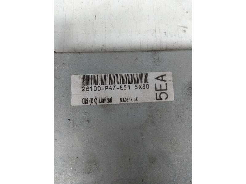 Recambio de centralita cambio automatico para mg rover serie 600 (rh) 620 si referencia OEM IAM 28100P47E51 5X30 5EA