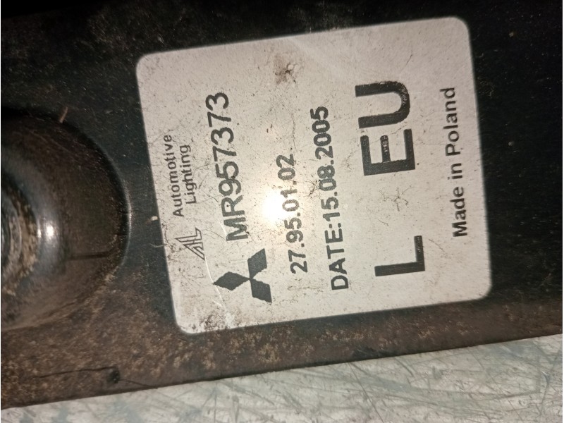 Recambio de piloto trasero izquierdo para mitsubishi colt berlina 5 (z30a) 1.5 di-d instyle (d) referencia OEM IAM 27950102  