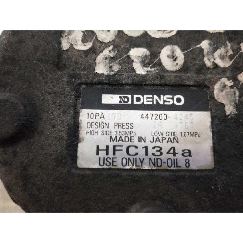 Recambio de compresor aire acondicionado para mg rover serie 600 (rh) 620 si referencia OEM IAM 4472004245 10PA17C 