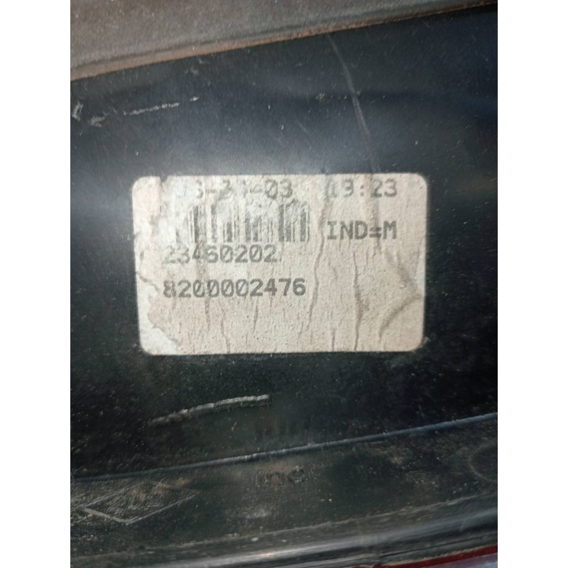 Recambio de piloto trasero derecho interior para renault laguna ii (bg0) authentique referencia OEM IAM 8200002476  
