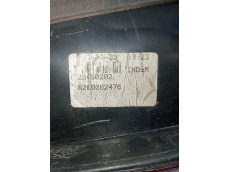 Recambio de piloto trasero derecho interior para renault laguna ii (bg0) authentique referencia OEM IAM 8200002476  