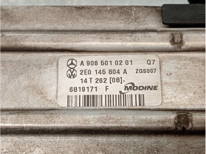Recambio de intercooler para volkswagen crafter caja cerrada caja cerrada 35 referencia OEM IAM A9065010201 2E0145804A 