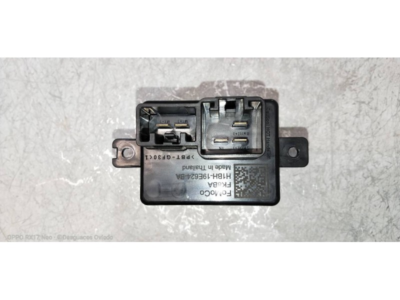 Recambio de resistencia calefaccion para ford puma st-line referencia OEM IAM H1BH19E624BA  
