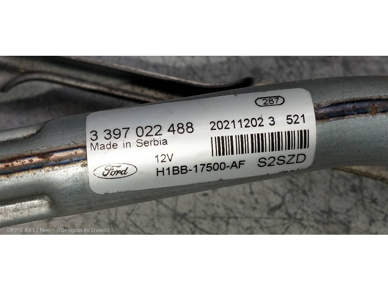 Recambio de motor limpia delantero para ford puma st-line referencia OEM IAM H1BB17504AF H1BB17500AF 3397022488 