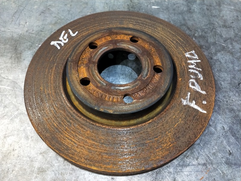 Recambio de disco freno delantero para ford puma st-line referencia OEM IAM   VENTILADO