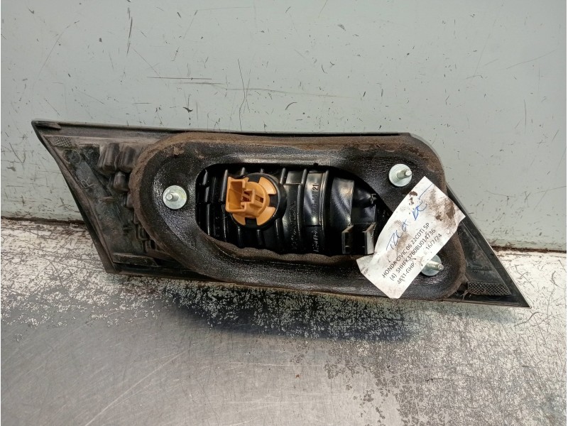 Recambio de piloto trasero derecho interior para honda civic berlina 5 (fk) 2.2 i-ctdi executive referencia OEM IAM 22616721  
