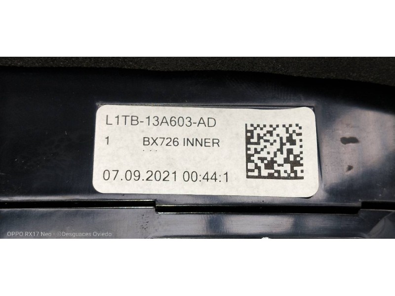 Recambio de piloto trasero izquierdo interior para ford puma st-line referencia OEM IAM L1TB13A603AD  