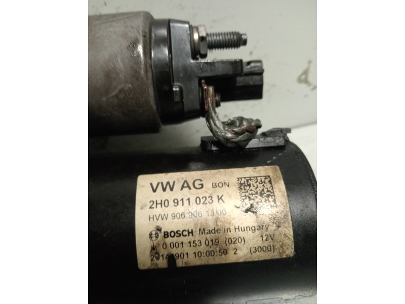 Recambio de motor arranque para volkswagen crafter caja cerrada caja cerrada 35 referencia OEM IAM 2H0911023K  