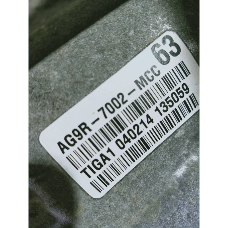 Recambio de caja cambios para ford mondeo ber. (ca2) trend (09.2010) referencia OEM IAM AG9R7002MCC T1GA1 040214 135059 6V