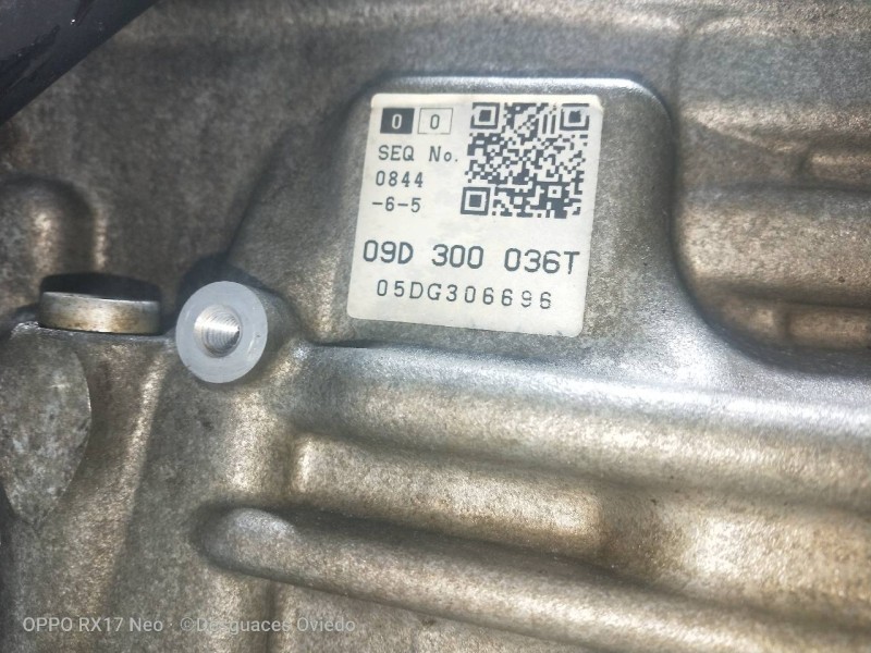 Recambio de caja cambios para volkswagen touareg (7la) tdi v6 referencia OEM IAM GVJ 210405 TR60SN 09D300036T 05DG306696