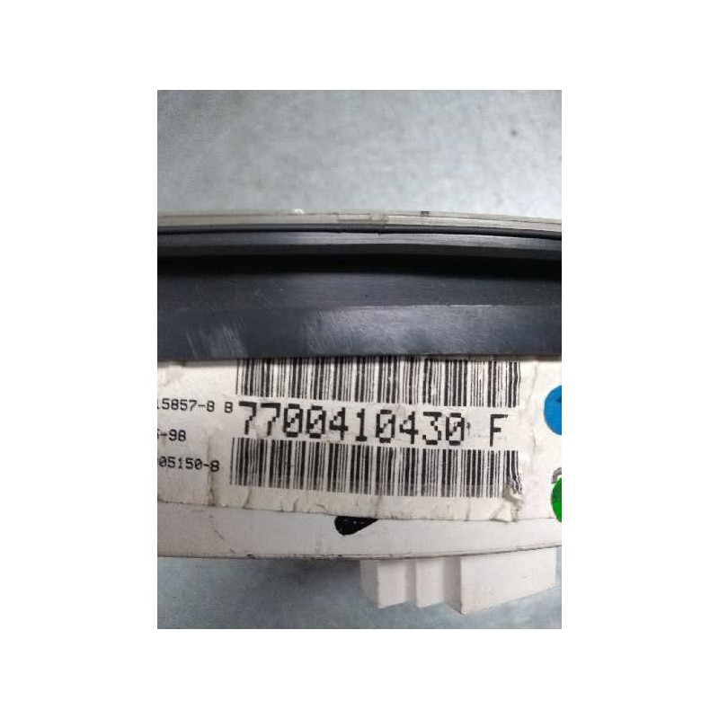 Recambio de cuadro instrumentos para renault clio ii fase i (b/cbo) 1.2 referencia OEM IAM 7700410430F  