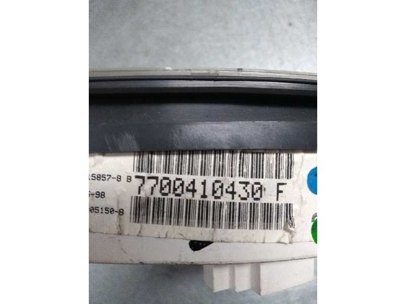 Recambio de cuadro instrumentos para renault clio ii fase i (b/cbo) 1.2 referencia OEM IAM 7700410430F  