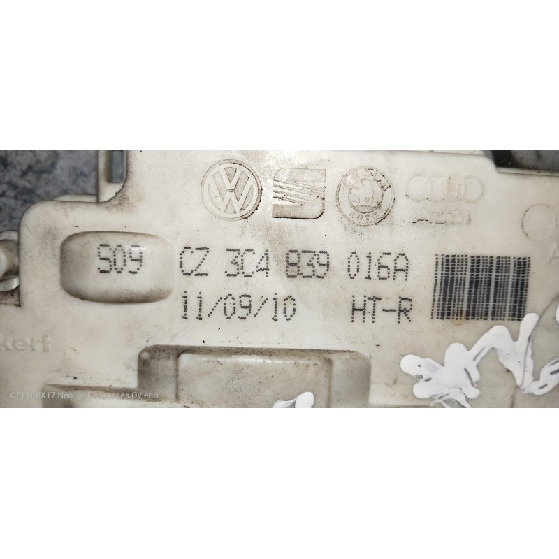 Recambio de motor cierre centralizado trasero derecho para volkswagen passat lim. (362) 1.6 tdi dpf referencia OEM IAM 3C4839016