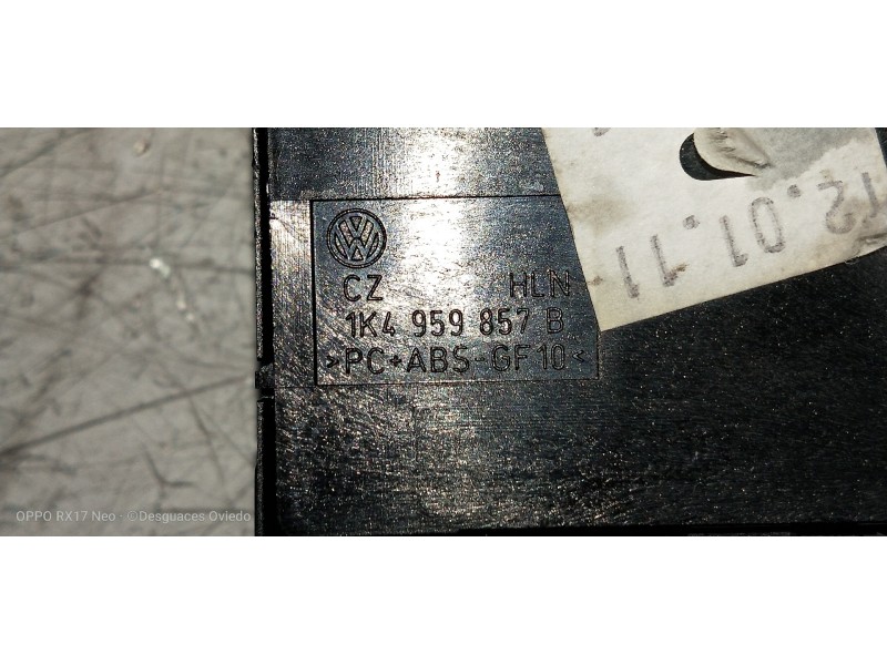 Recambio de mando elevalunas delantero izquierdo para volkswagen passat lim. (362) 1.6 tdi dpf referencia OEM IAM 1K4959857B  