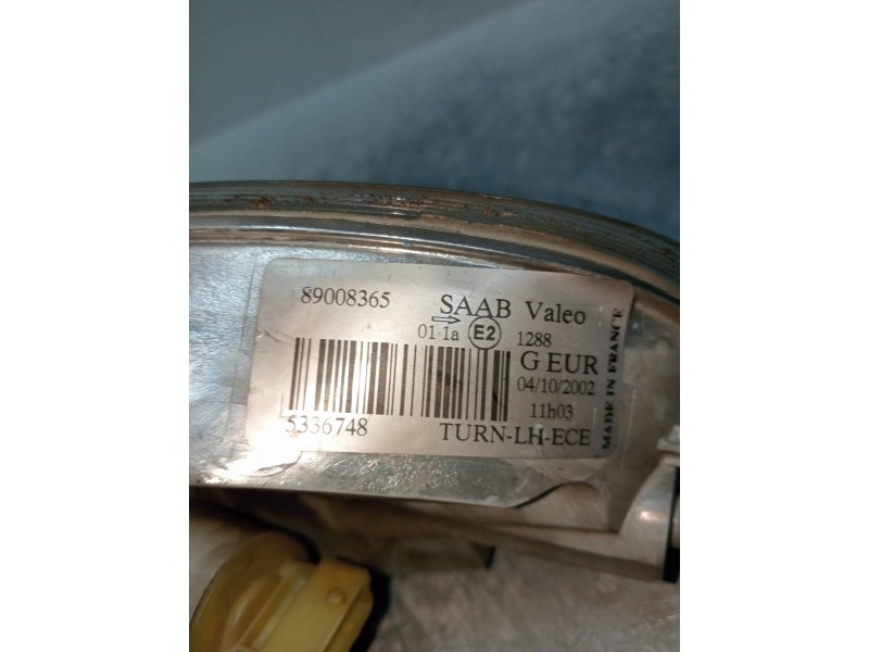 Recambio de piloto delantero izquierdo para saab 9-5 familiar 2.2 tid arc referencia OEM IAM 89008365  