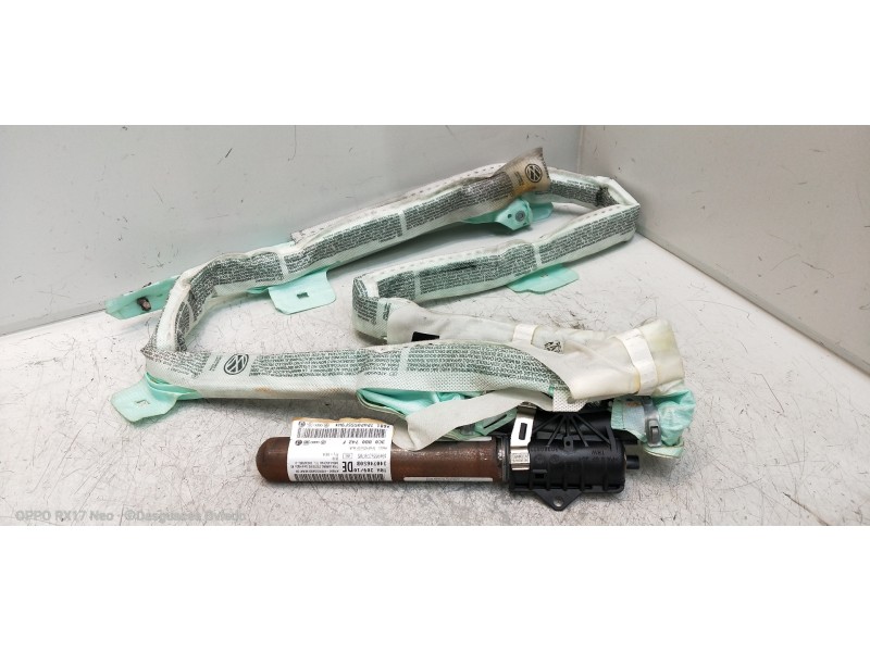 Recambio de airbag cortina delantero derecho para volkswagen passat lim. (362) 1.6 tdi dpf referencia OEM IAM 3C0880742F 3407465