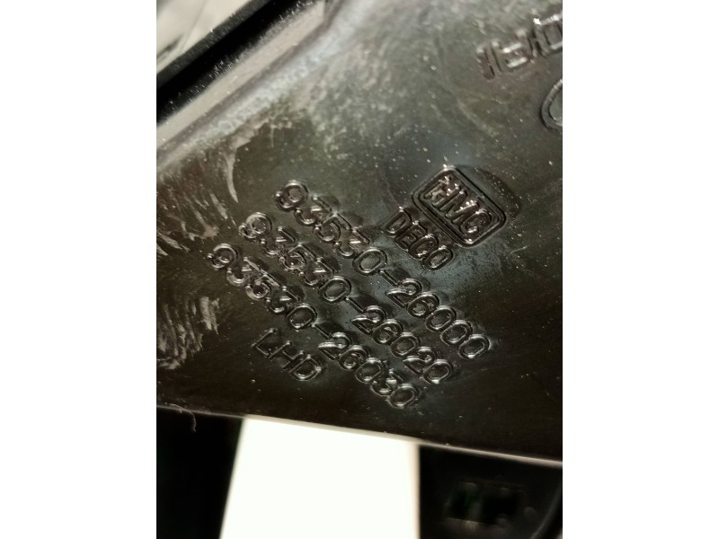 Recambio de mando elevalunas delantero izquierdo para hyundai santa fe (sm) 2.0 crdi cat referencia OEM IAM 9357026100 935302600
